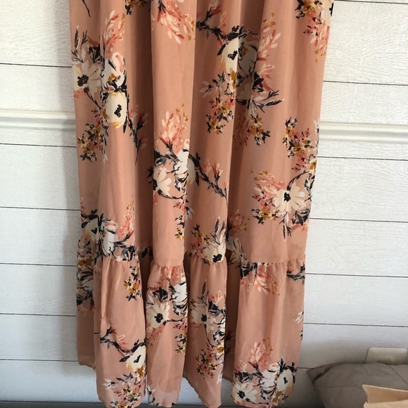 Floral Maternity Dress Large - Picture 2 of 4